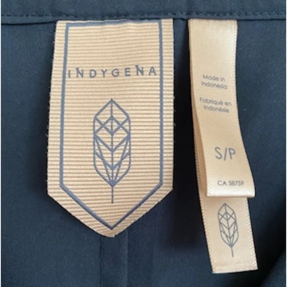 Indygena Black Travel Dress Size Small - Picture 6 of 9